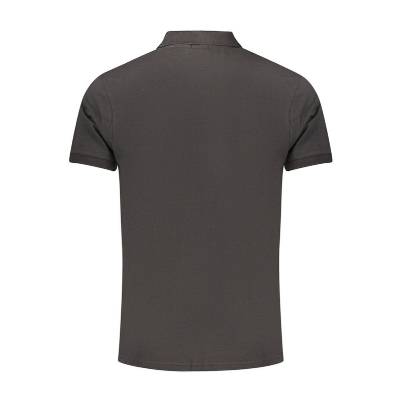 Rifle Black Cotton Men's Polo Shirt - Stylish & Comfortable