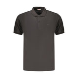 Polo en Coton Noir pour Homme Rifle