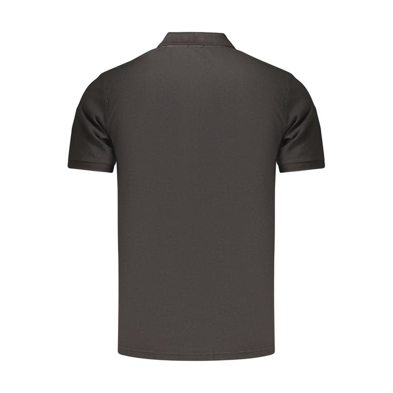 Polo en Coton Noir pour Homme Rifle