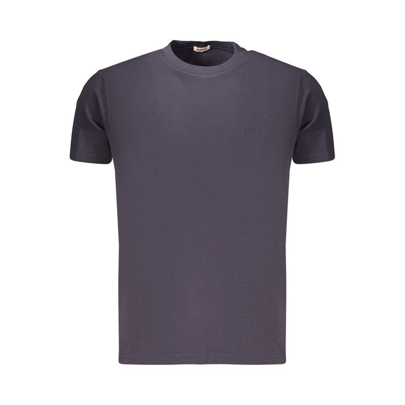 Rifle Blue Cotton Men's T-Shirt - Stylish & Comfortable