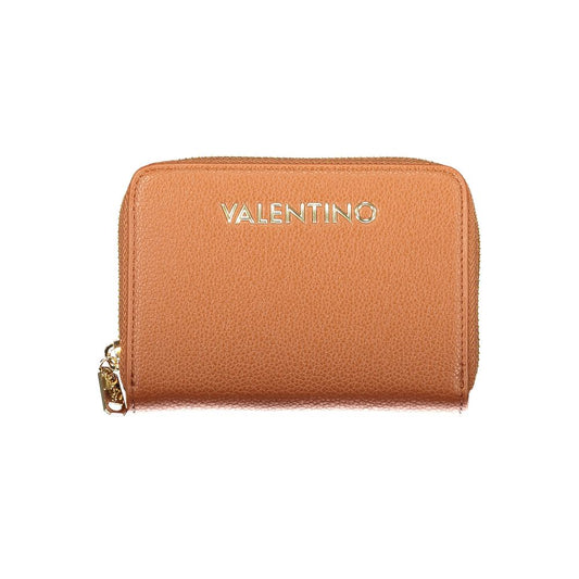 Mario Valentino Brown Polyurethane Women's Wallet - Chic & Functional