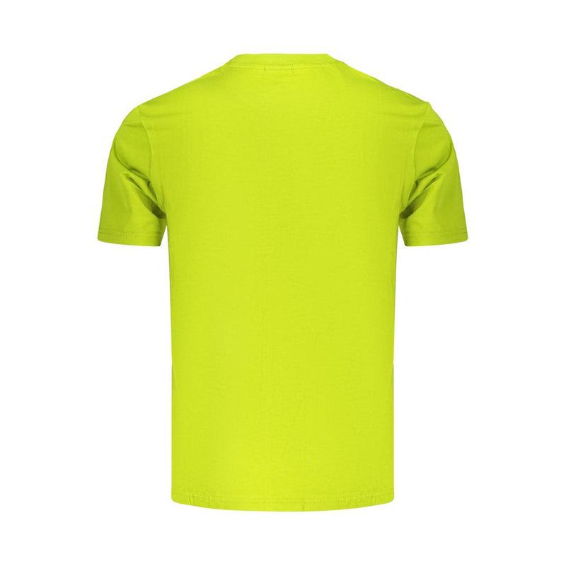 Napapijri Green Cotton Men's T-Shirt - Stylish & Sustainable