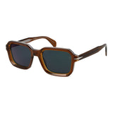 Lunettes de soleil en acétate marron David Beckham