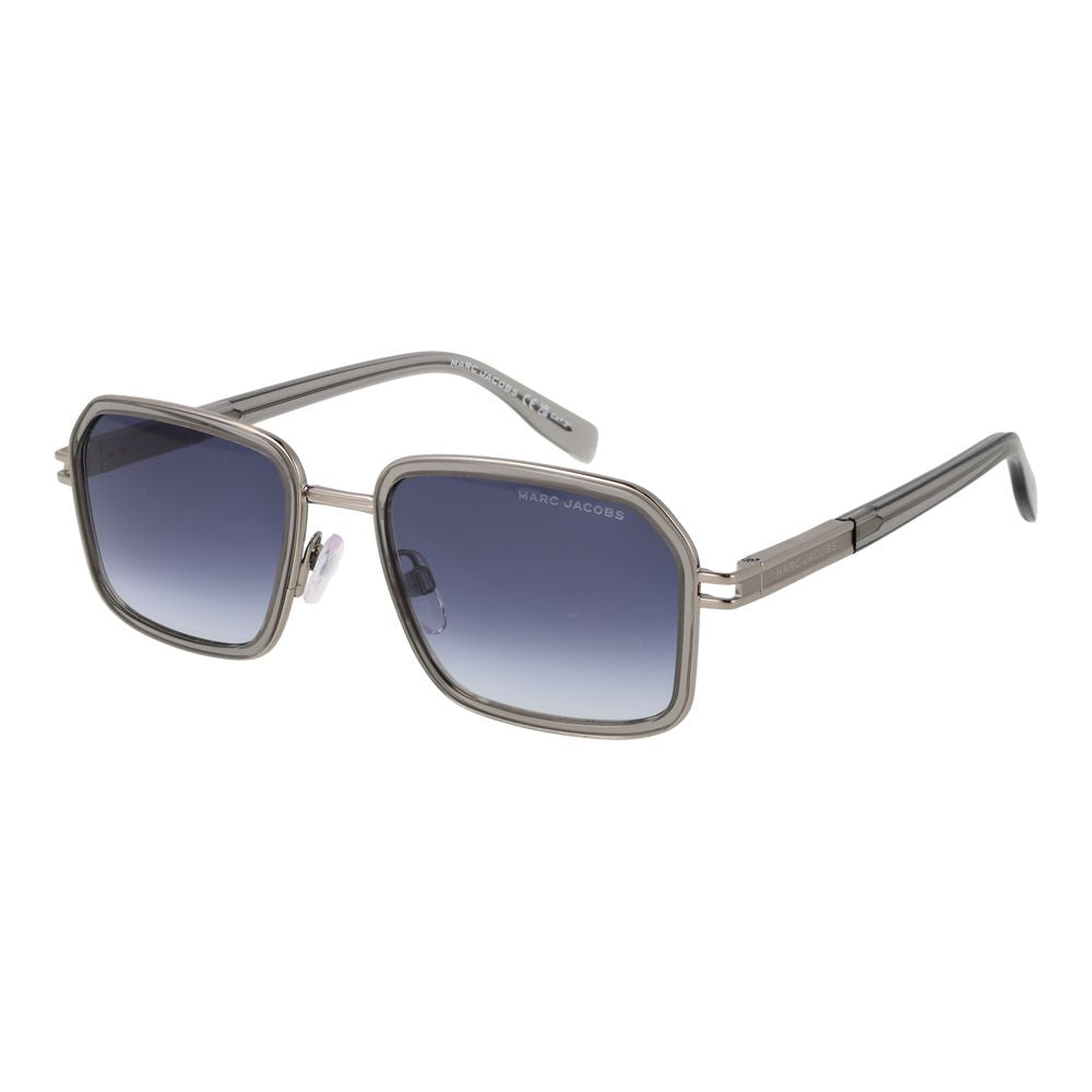 Lunettes de soleil en métal argenté Marc Jacobs
