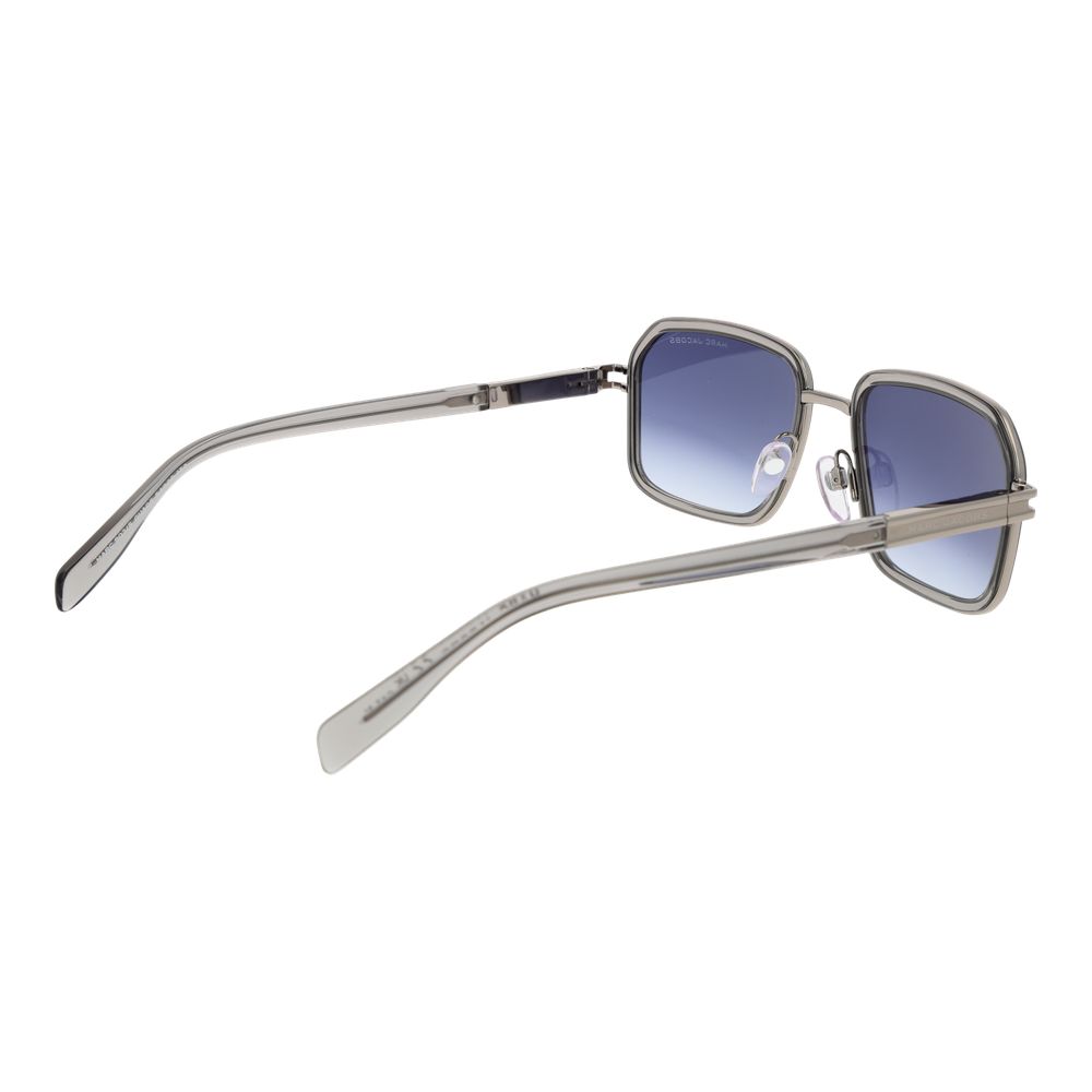 Lunettes de soleil en métal argenté Marc Jacobs