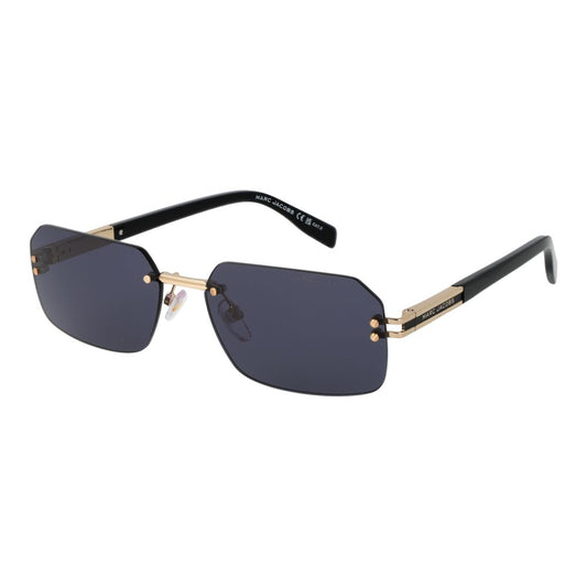Marc Jacobs Gold Metal Sunglasses for Men