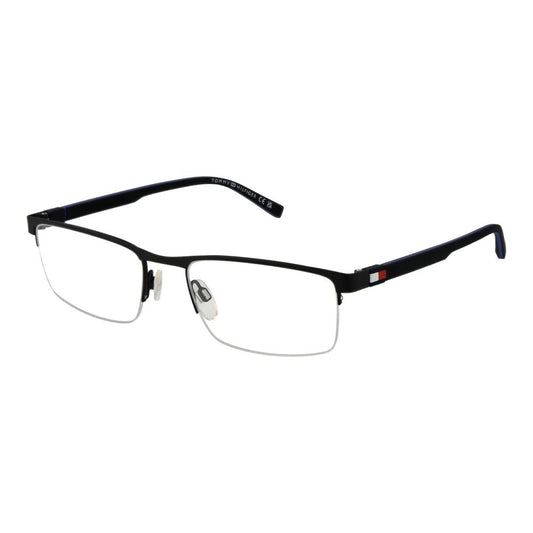 Tommy Hilfiger Black Metal Glasses (Frames) - Stylish and Durable