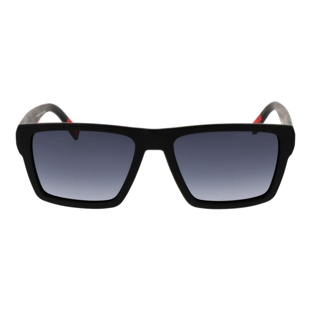 Lunettes de soleil en polyamide noires Tommy Hilfiger