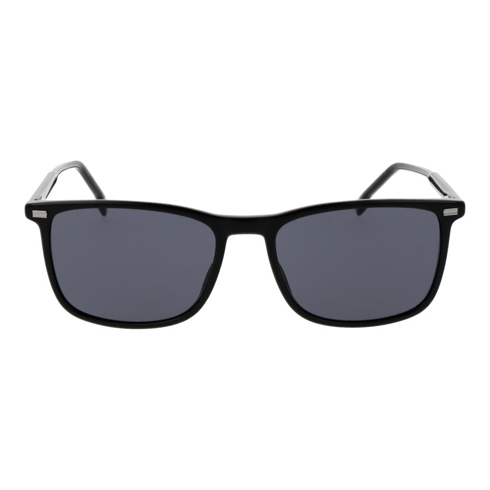 Lunettes de soleil en acétate noir Hugo Boss
