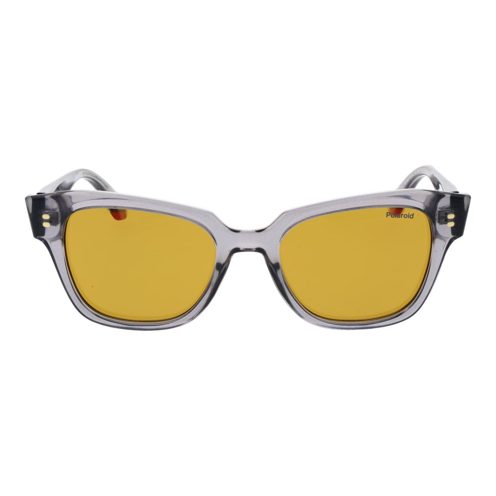 Polaroid Gray Polycarbonate Cat Eye Sunglasses for Women
