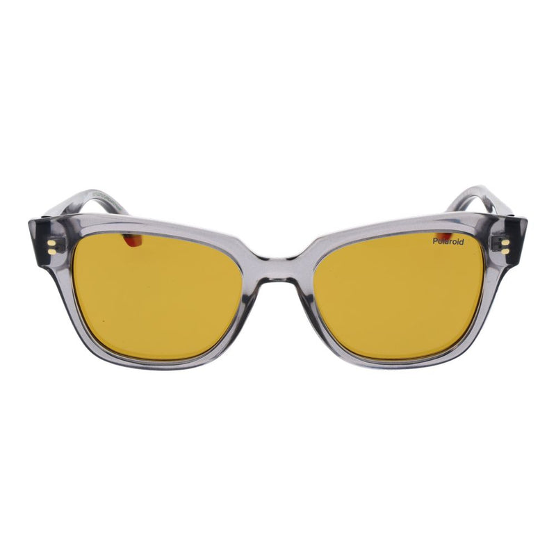 Polaroid Gray Polycarbonate Cat Eye Sunglasses for Women
