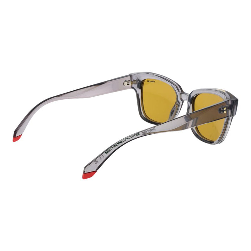 Polaroid Gray Polycarbonate Cat Eye Sunglasses for Women