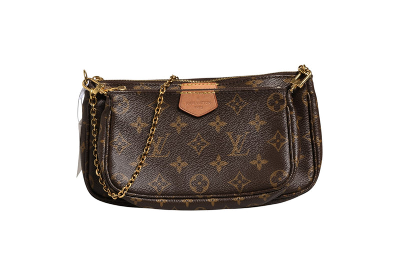 Louis Vuitton Monogram Multi Pochette Accessoires - Brown Clutch