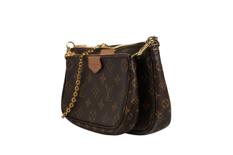 Louis Vuitton Monogram Multi Pochette Accessoires - Brown Clutch