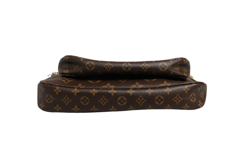 Louis Vuitton Monogram Multi Pochette Accessoires - Brown Clutch