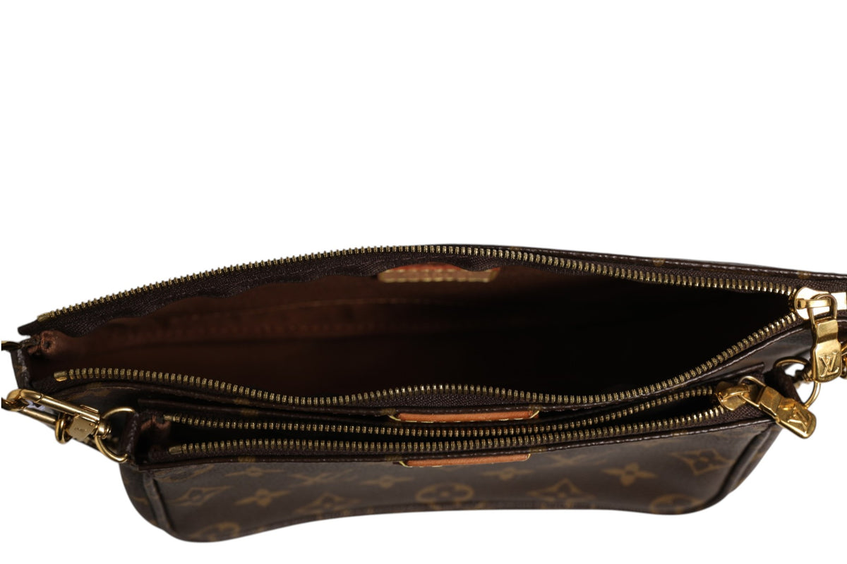 Louis Vuitton Monogram Multi Pochette Accessoires - Brown Clutch