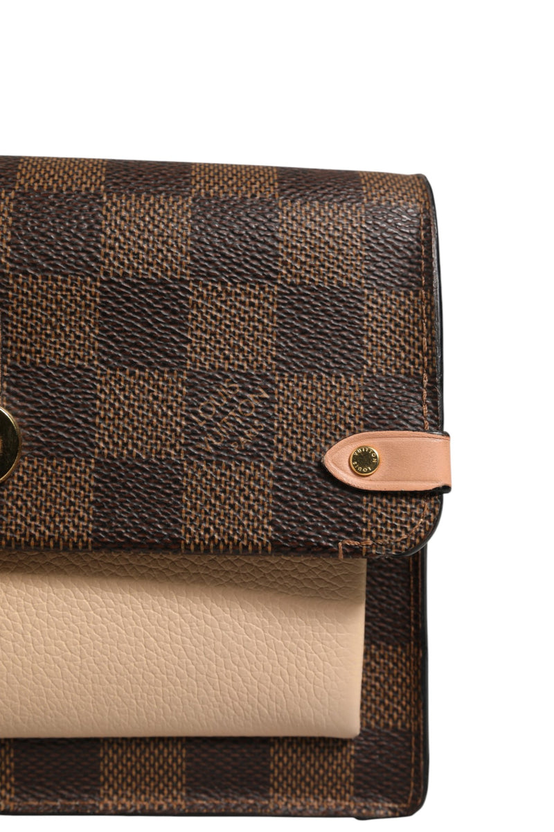 Louis Vuitton Damier Ebene Vavin Chain Wallet