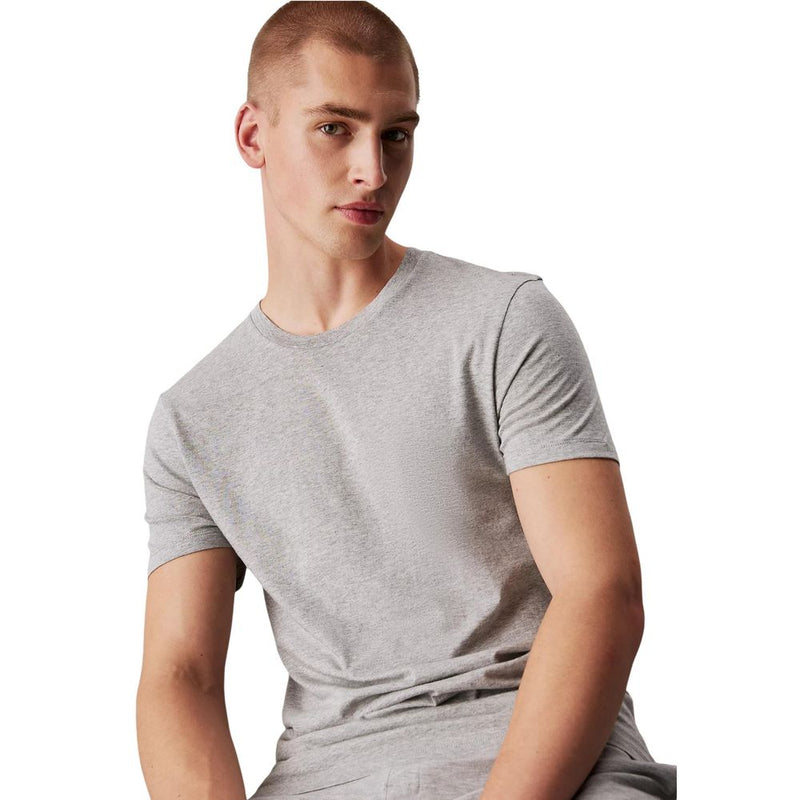 Calvin Klein Underwear Gray Cotton Tank Tops for Men