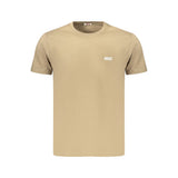 Rifle Brown Cotton Men's T-Shirt - Classic Crew Neck