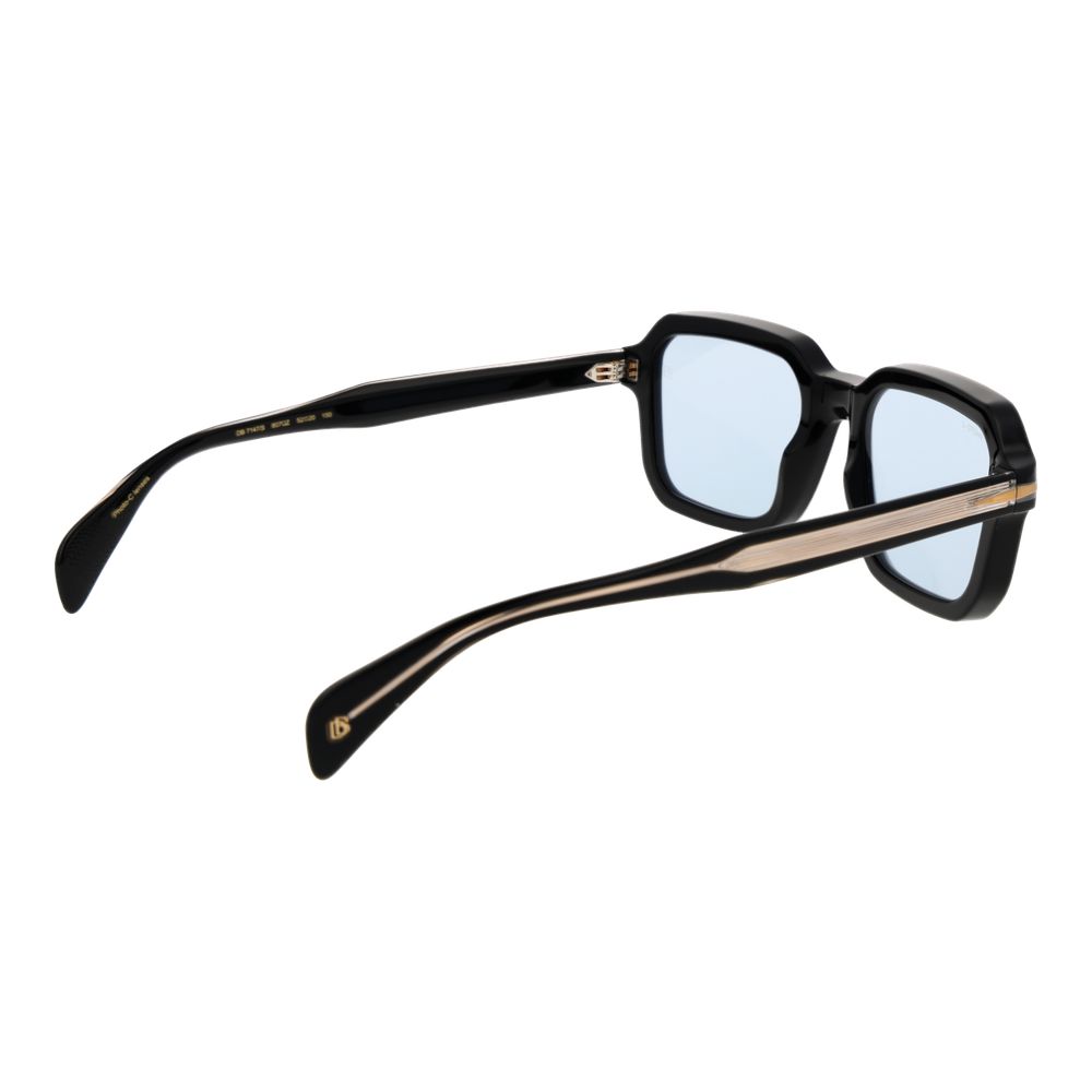 Lunettes de soleil David Beckham en acétate noir