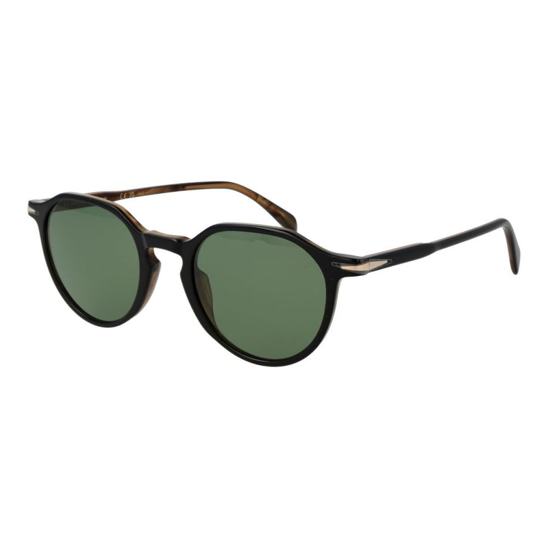 David Beckham Black Acetate Sunglasses for Men