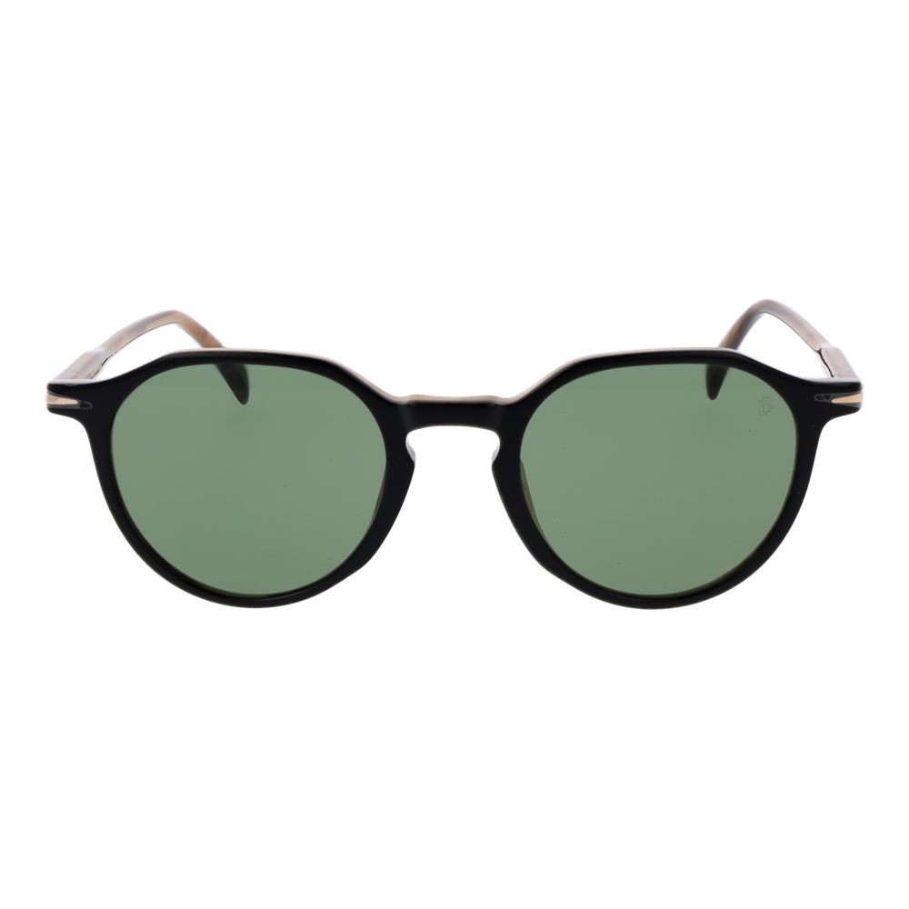 Lunettes de soleil en acétate noires David Beckham