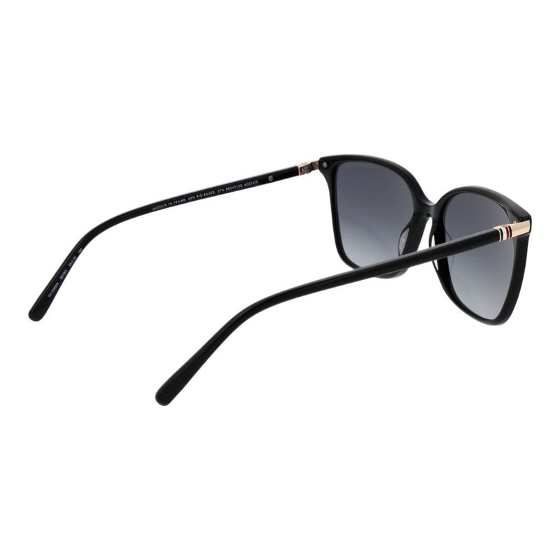 Tommy Hilfiger Black Acetate Sunglasses for Women