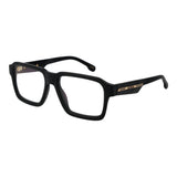 Carrera Black Acetate Glasses (Frames) - Stylish Rectangle Design