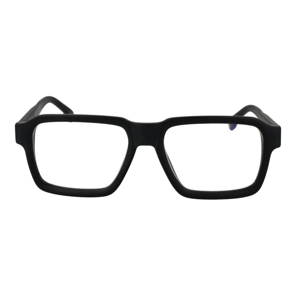 Carrera Black Acetate Glasses (Frames) - Stylish Rectangle Design