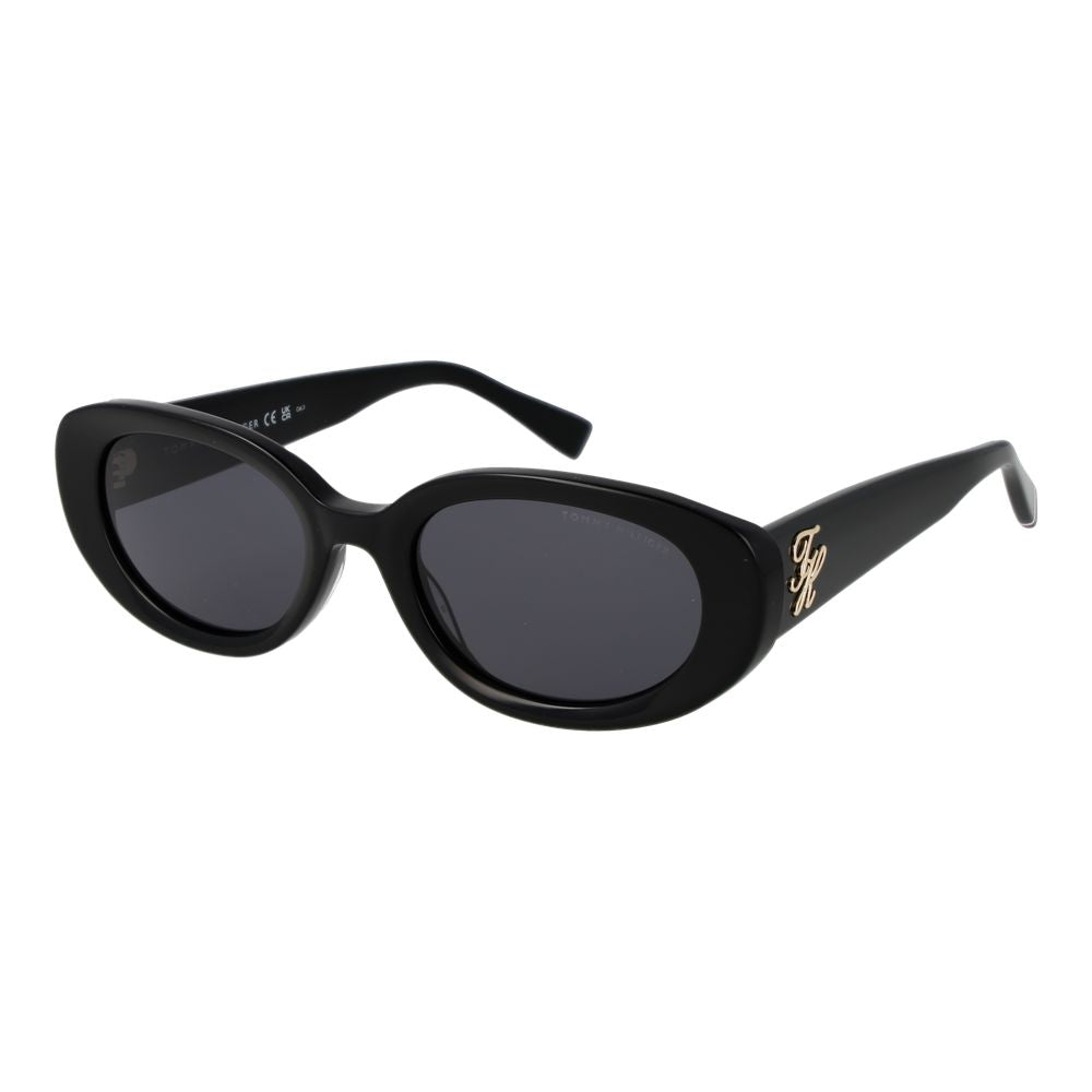 Lunettes de soleil Tommy Hilfiger en acétate noir