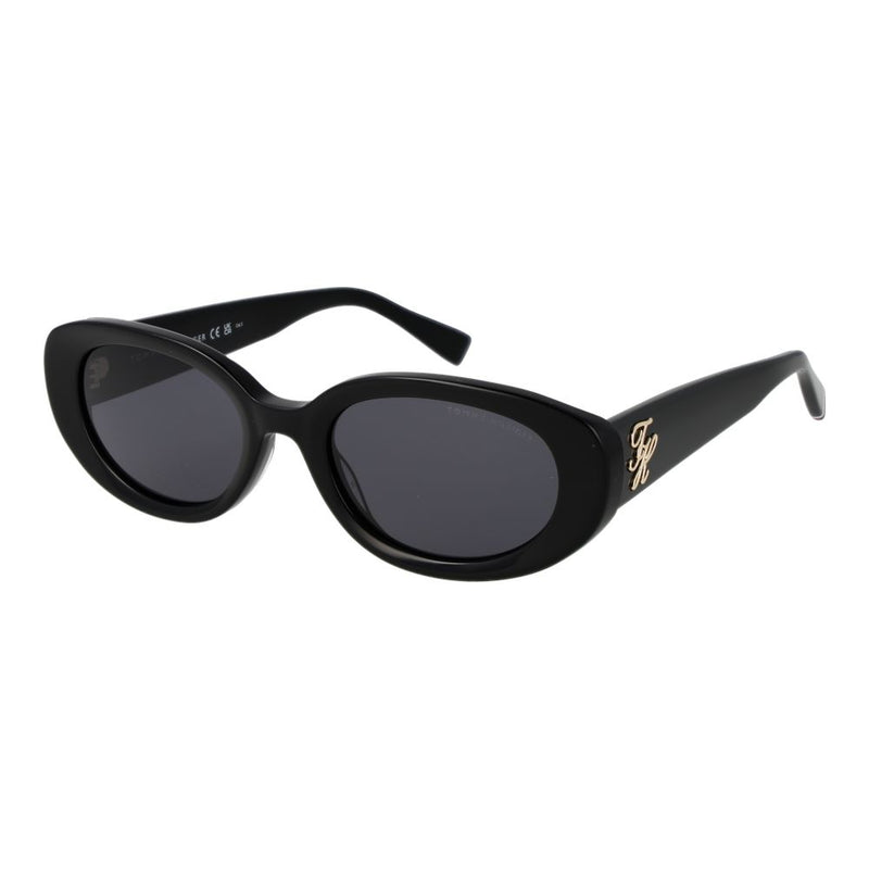 Lunettes de soleil Tommy Hilfiger en acétate noir