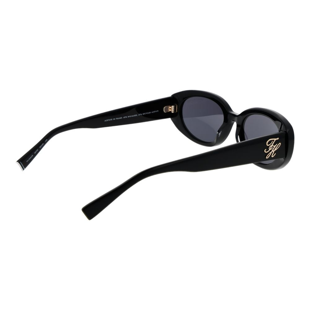 Lunettes de soleil Tommy Hilfiger en acétate noir