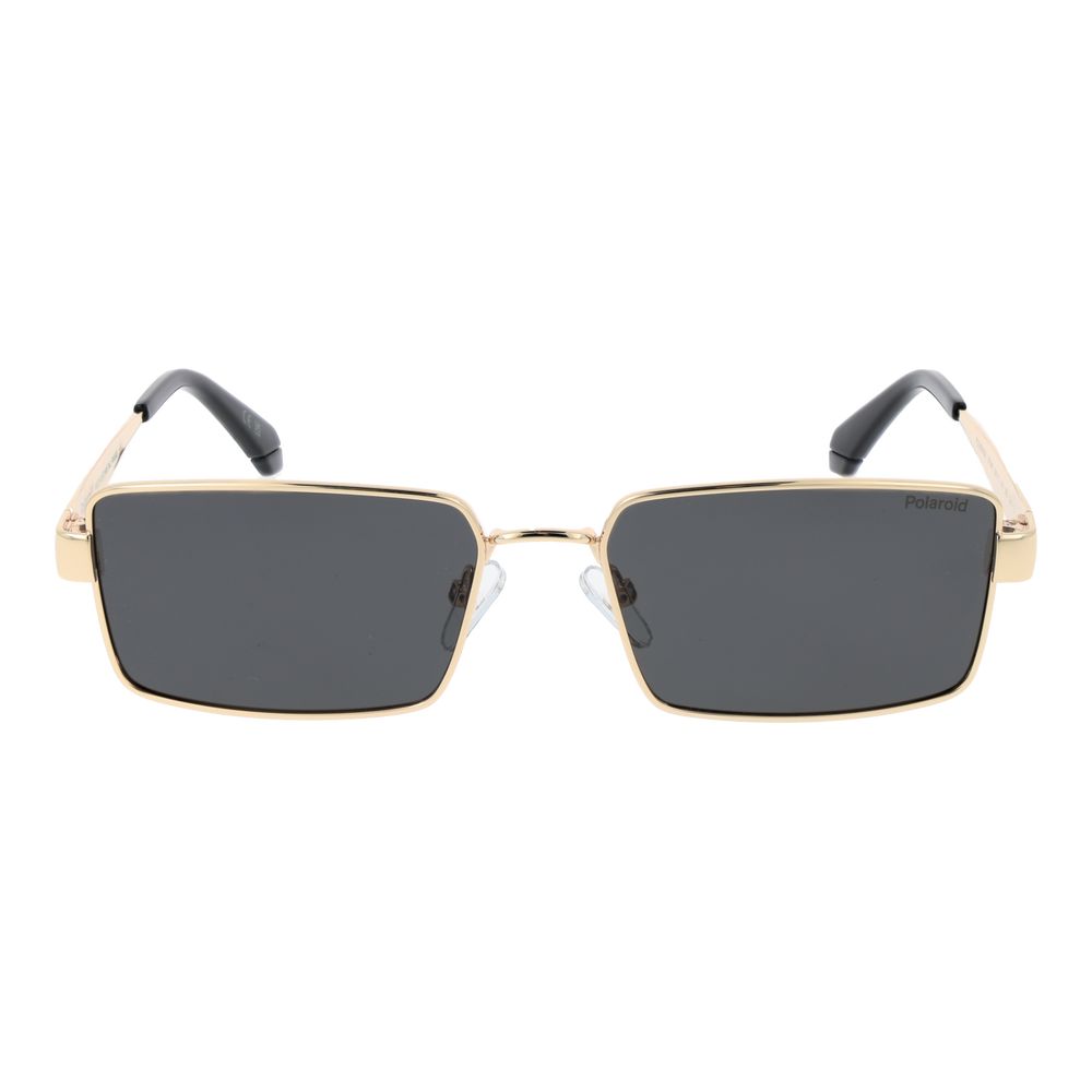 Lunettes de soleil en métal doré Polaroid