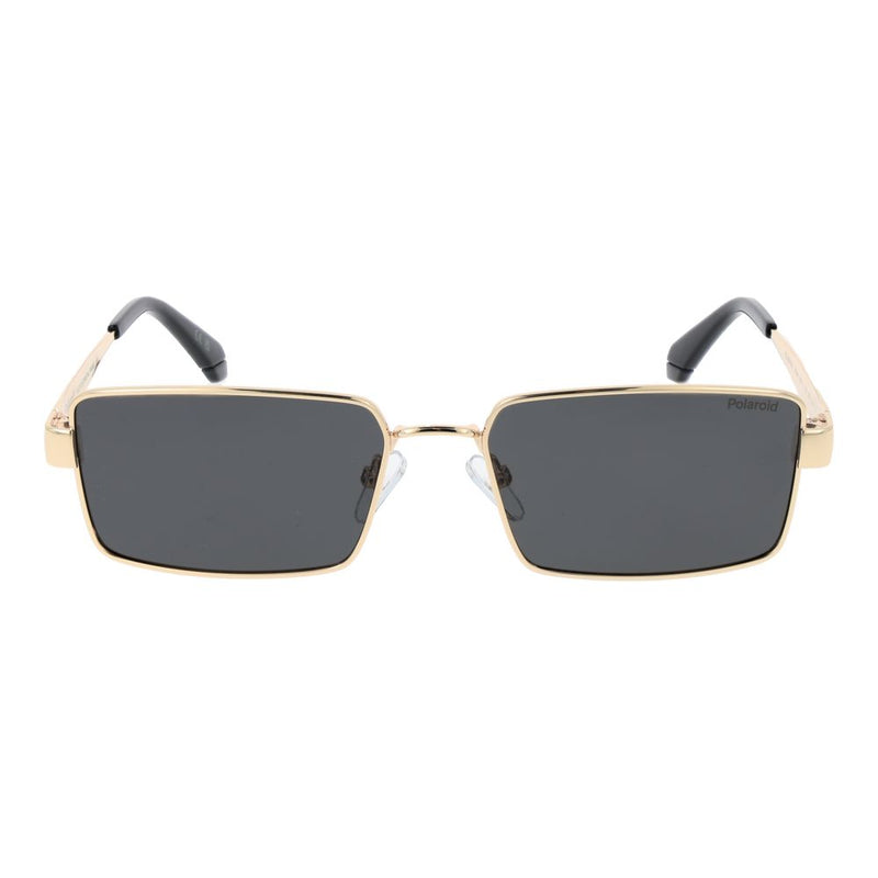 Lunettes de soleil en métal doré Polaroid