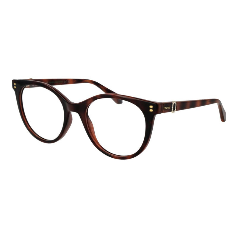 Polaroid Brown Polyamide Cat Eye Glasses (Frames)