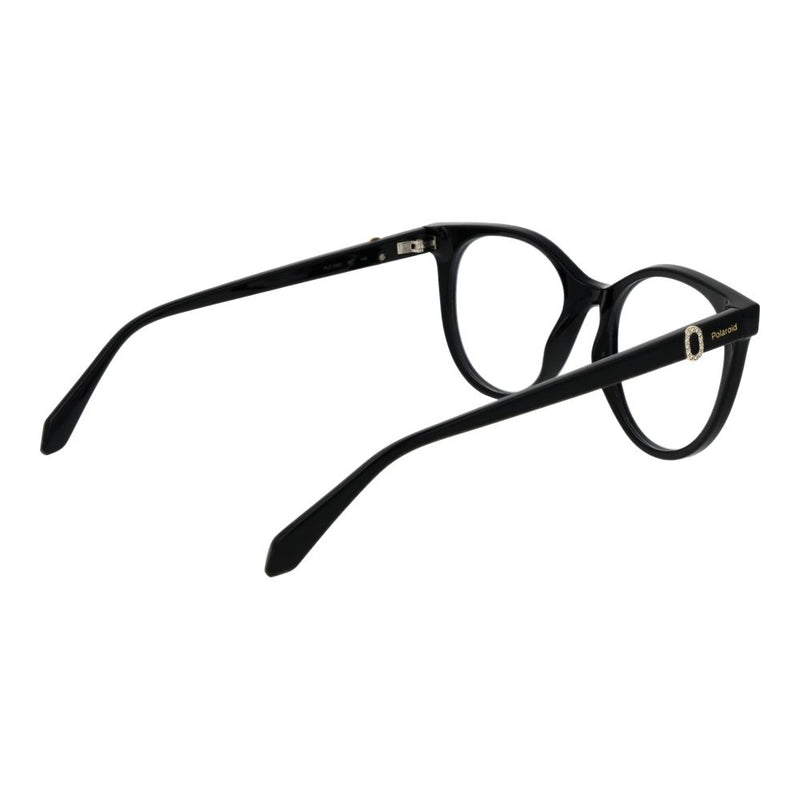 Polaroid Black Polyamide Cat Eye Glasses (Frames) for Women