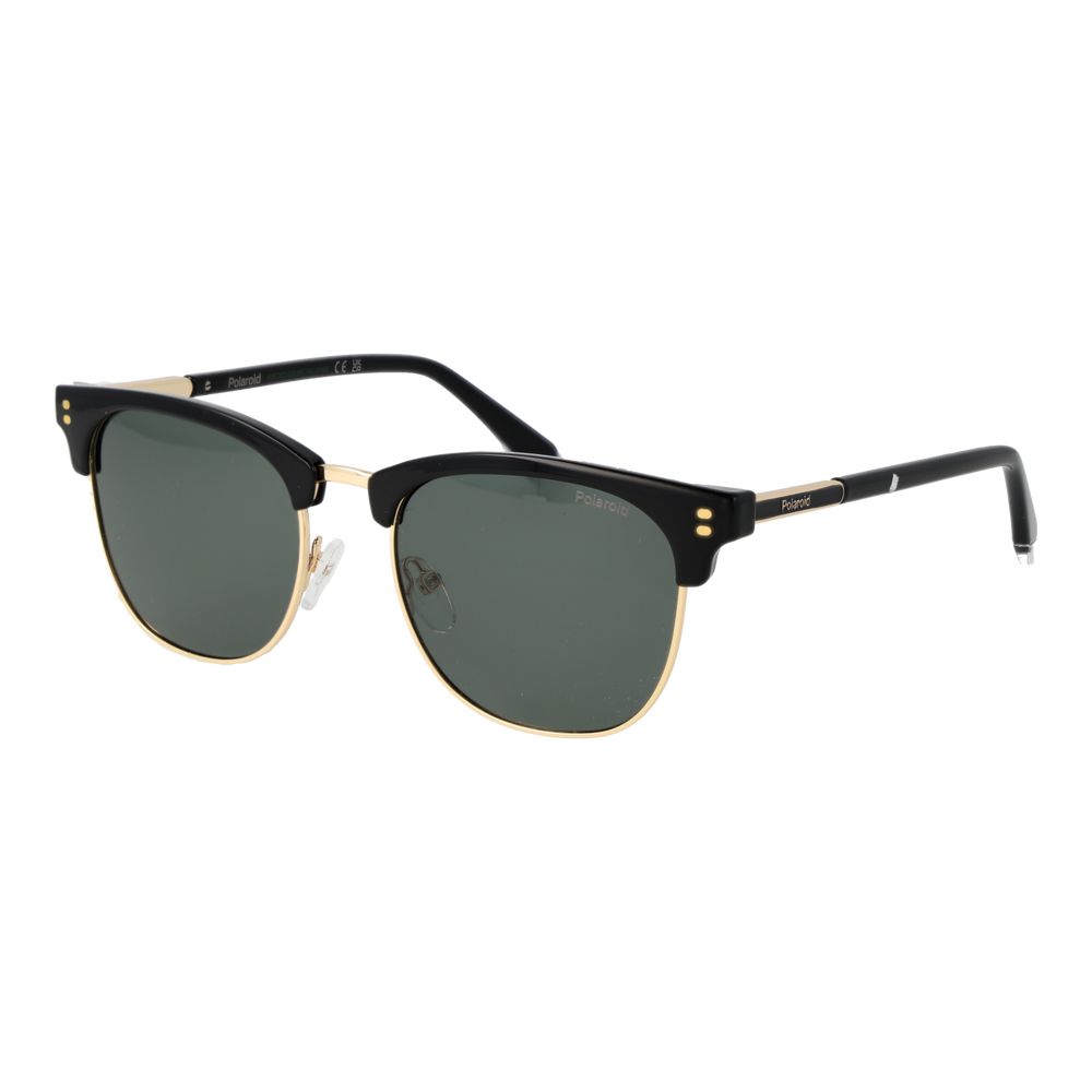 Lunettes de soleil Polaroid en métal doré