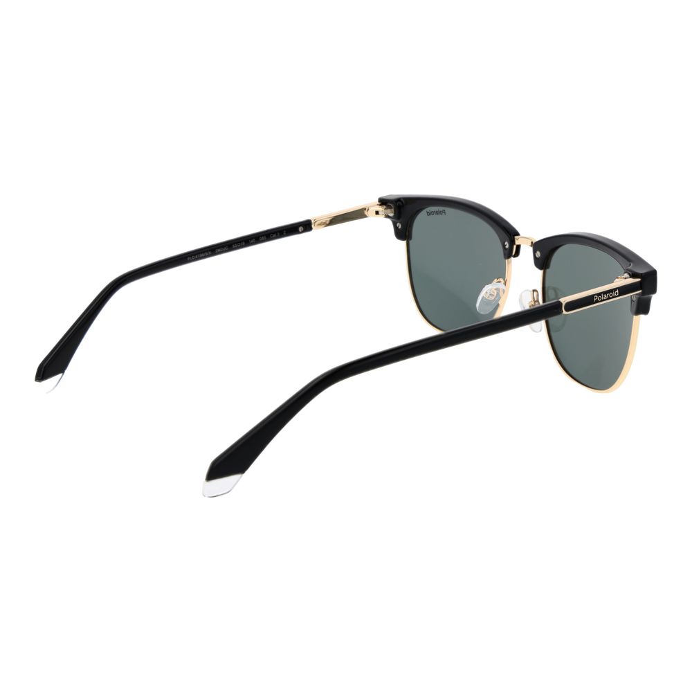 Lunettes de soleil Polaroid en métal doré