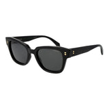 Polaroid Black Plastic Cat Eye Sunglasses for Women