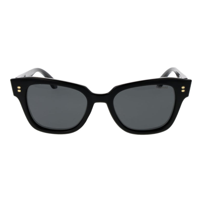 Polaroid Black Plastic Cat Eye Sunglasses for Women