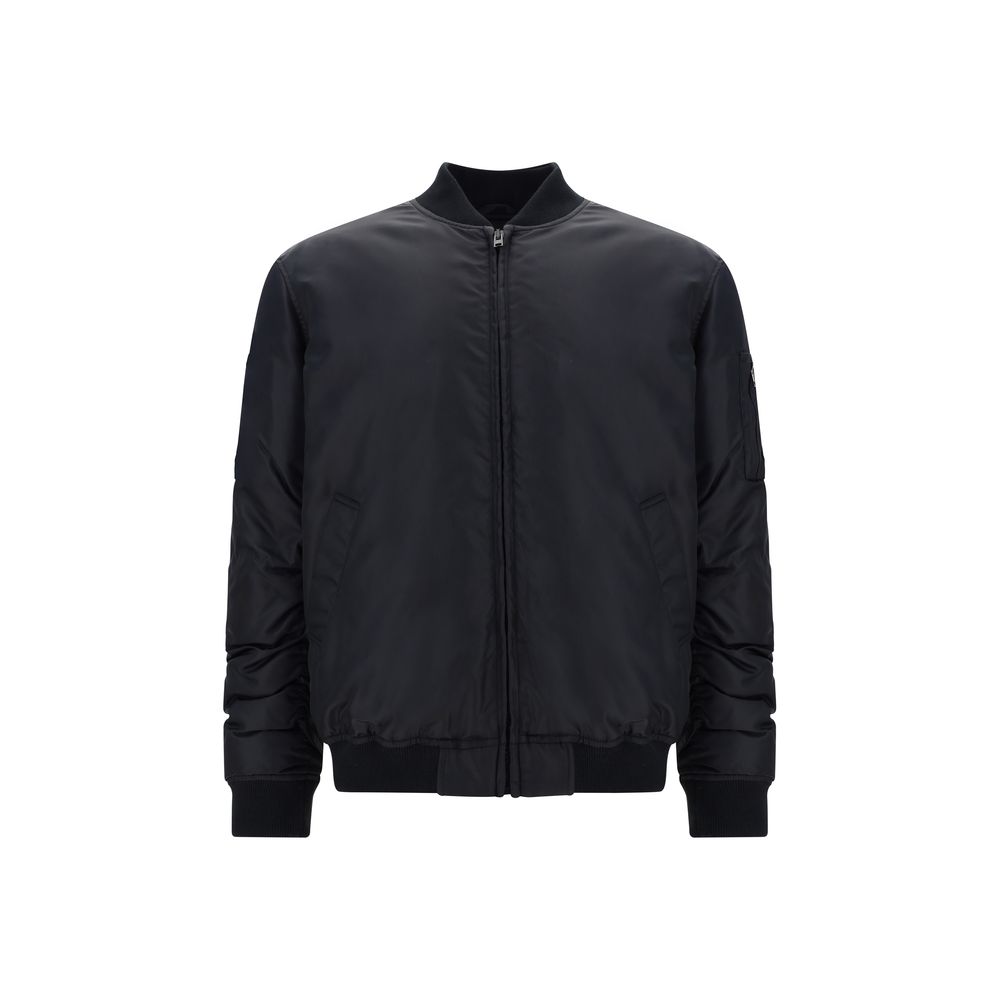 Moschino Bomber Jacket en Polyamide Noir pour Homme