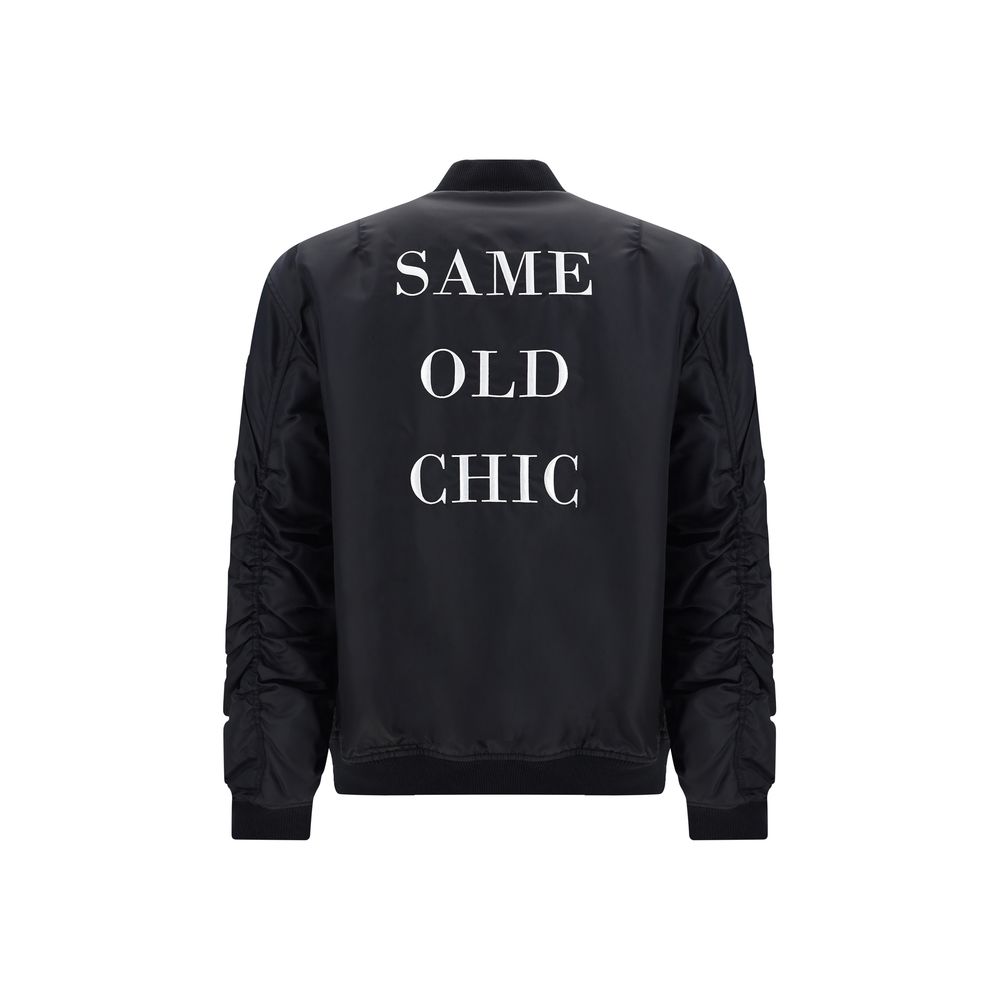 Moschino Bomber Jacket en Polyamide Noir pour Homme