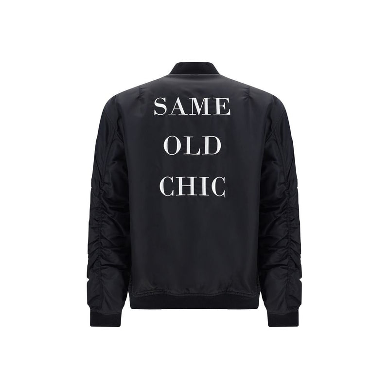 Moschino Bomber Jacket en Polyamide Noir pour Homme