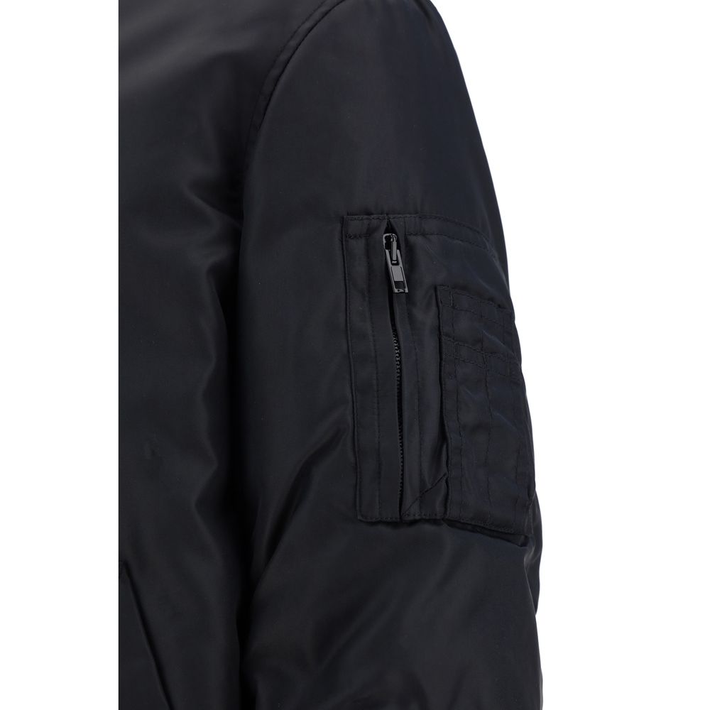 Moschino Bomber Jacket en Polyamide Noir pour Homme