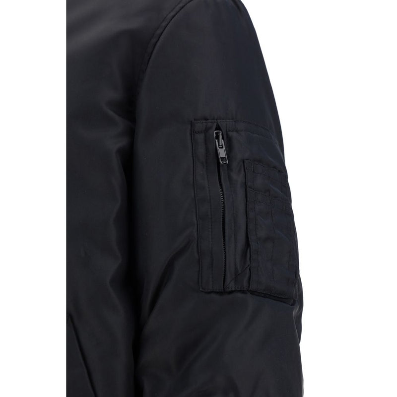 Moschino Bomber Jacket en Polyamide Noir pour Homme