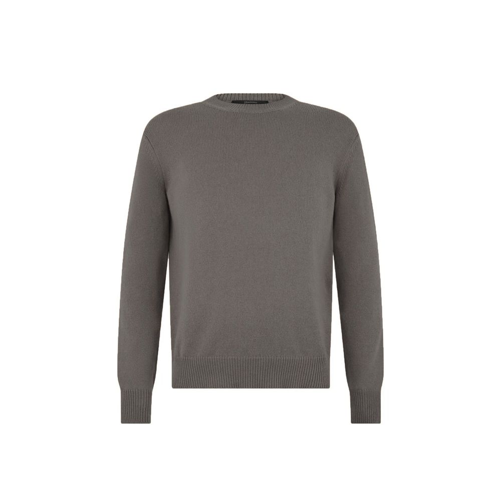 Herno Gray Cashmere Sweater for Men