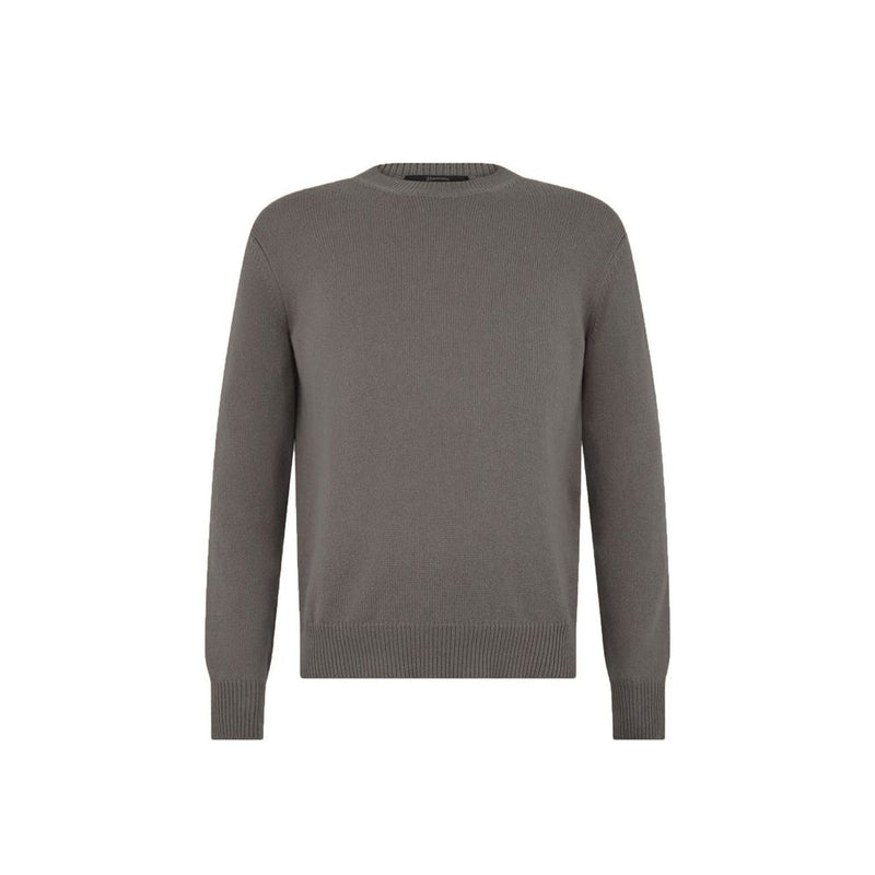 Herno Gray Cashmere Sweater for Men - Luxurious Comfort