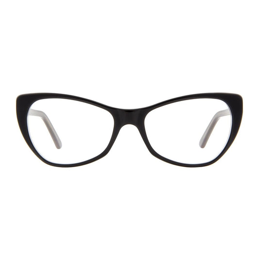 Andy Wolf Gray Acetate Cat Eye Glasses Frames for Women