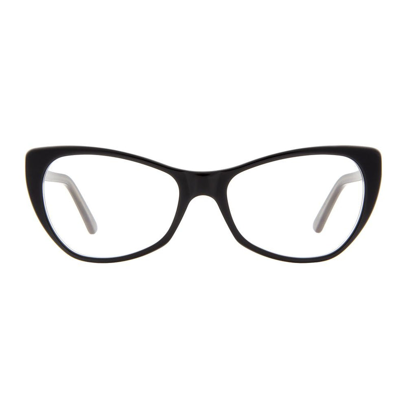 Andy Wolf Gray Acetate Cat Eye Glasses (Frames)