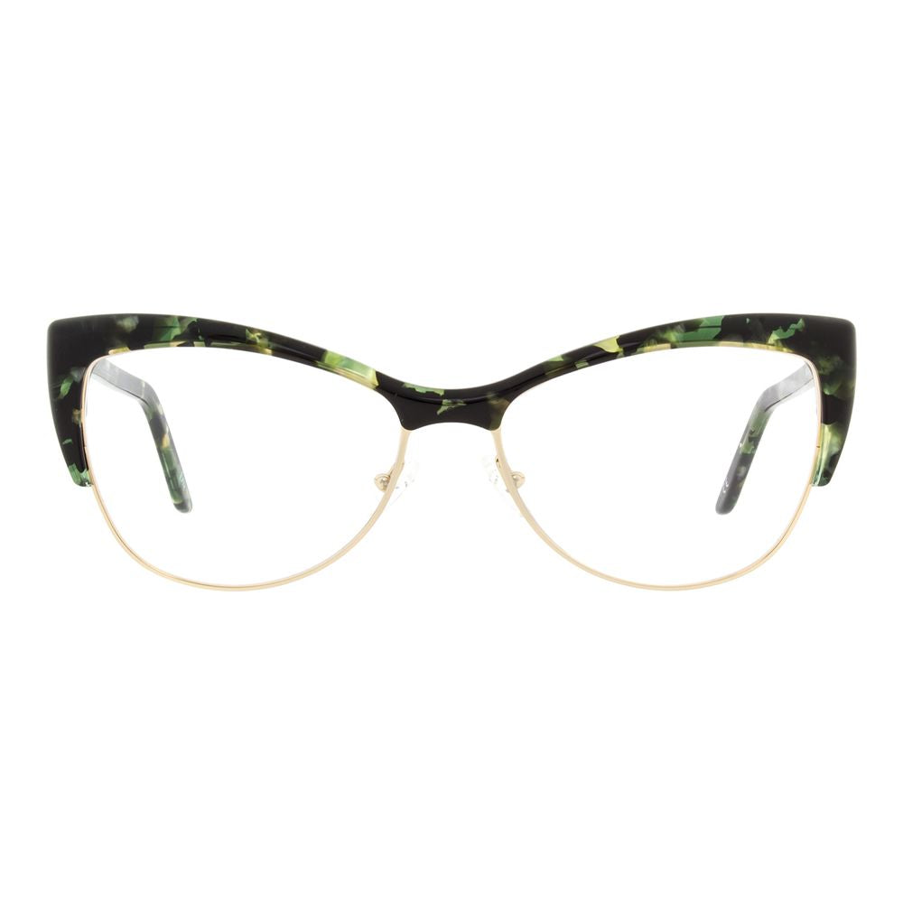 Andy Wolf Bicolor Metal & Plastic Cat Eye Glasses for Women